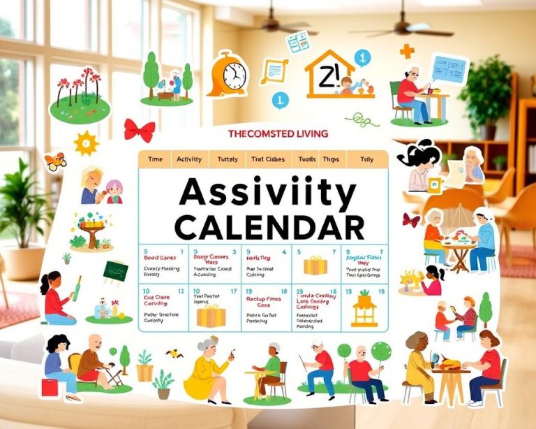 assisted living calendars of activities