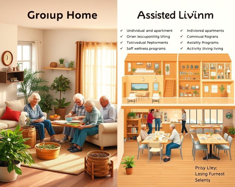 group home vs assisted living