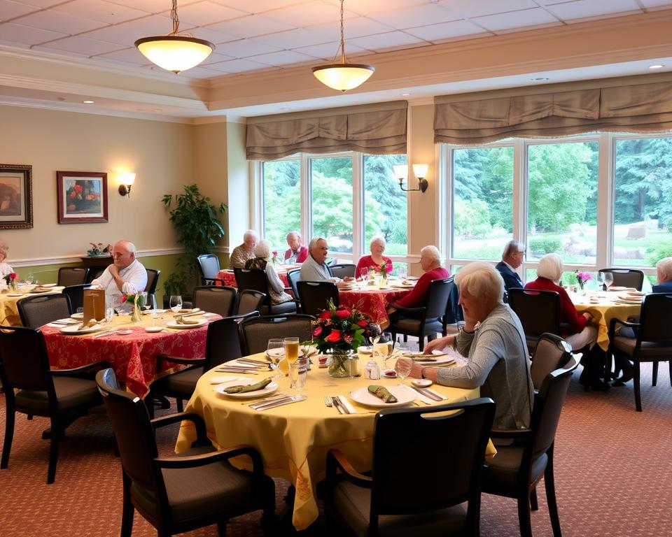 retirement home dining